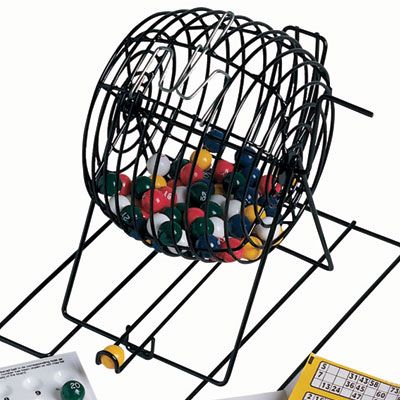 Bingo Cage And Balls For Sale