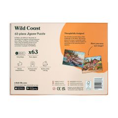 Wild Coast Puzzle - 63 Piece